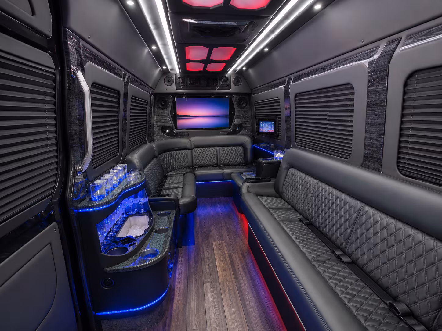rocklin 40 passenger party bus