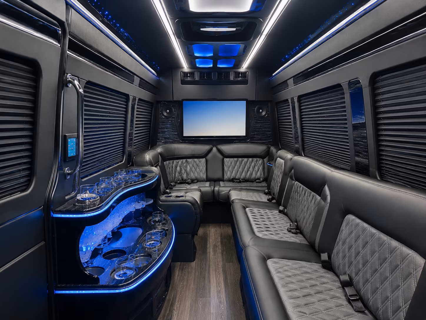 rocklin school event transportation onboard seating